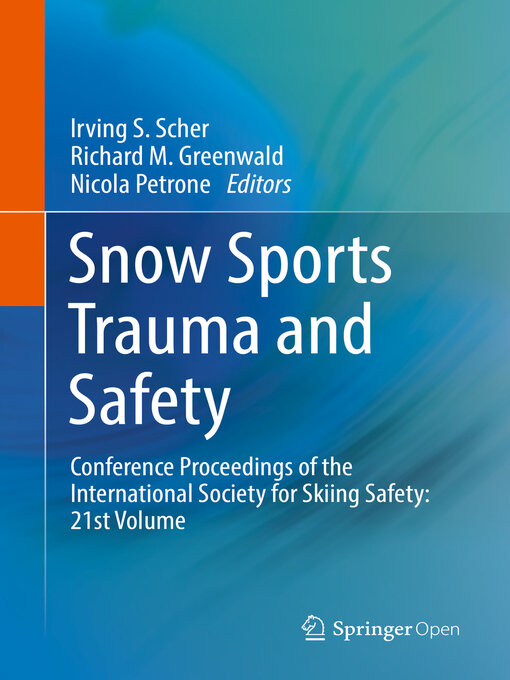 Title details for Snow Sports Trauma and Safety by Irving S. Scher - Available